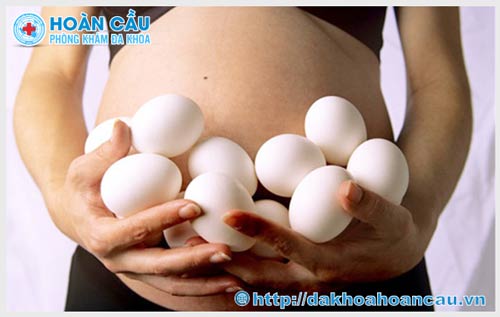 Mang thai ăn trứng cút lộn được không
