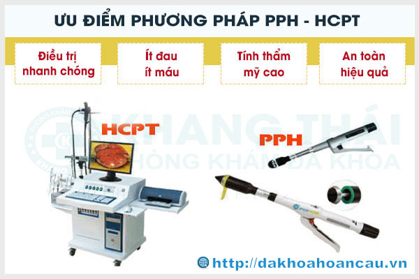Ưu điểm của phương pháp PPH - HCPT trong chữa trị bệnh trĩ
