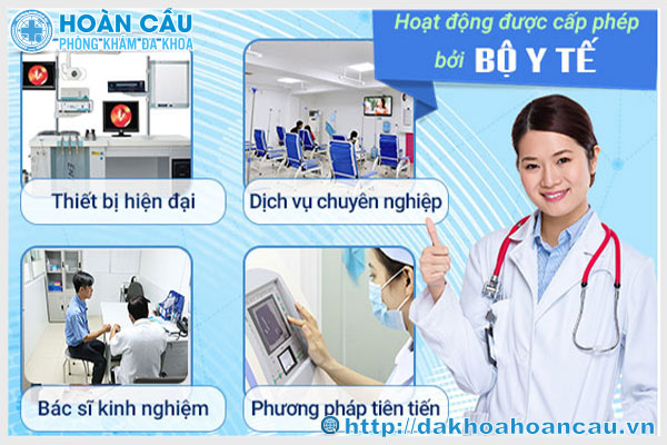 Khám chữa bệnh với chuyên gia y tế đầu ngành tại Đa Khoa Hoàn Cầu TPHCM